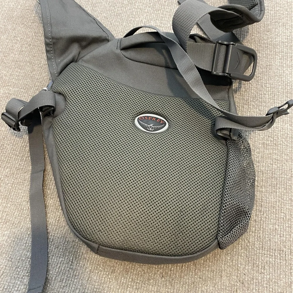 Osprey Veer Waist Pack Blue Gray Hiking Travel Sling Bag Outdoor 5L Hip Pack